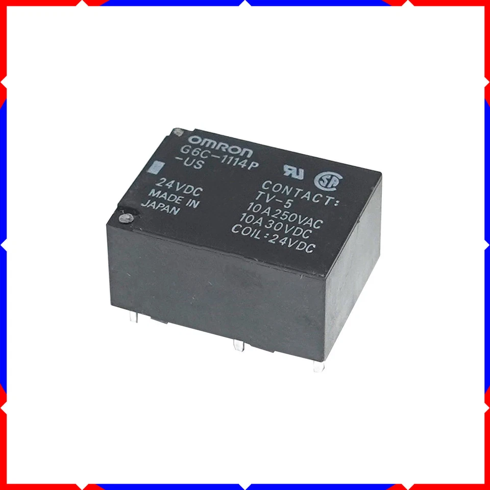 1PCS G6C-1114P-US 5VDC 12VDC 24VDC G6C-1114P-US-5VDC G6C-1114P-US-12VDC Omron - Image 4 of 4