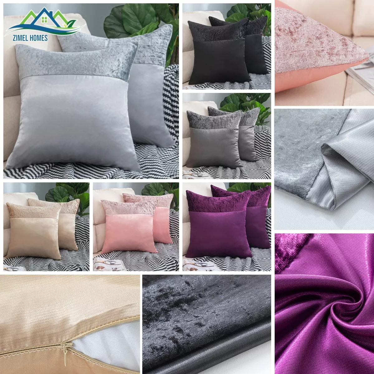 55 x 55 cushion covers cheap