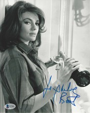JACQUELINE BISSET SEXY ACTRESS SIGNED BULLITT 8X10 PHOTO BECKETT COA BAS