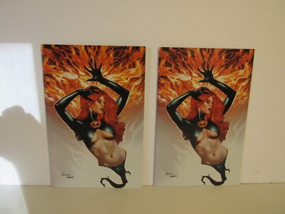 (2)  Hellions #2! (2020) Store Exclusive Jay Anacleto Virgin Variant NM