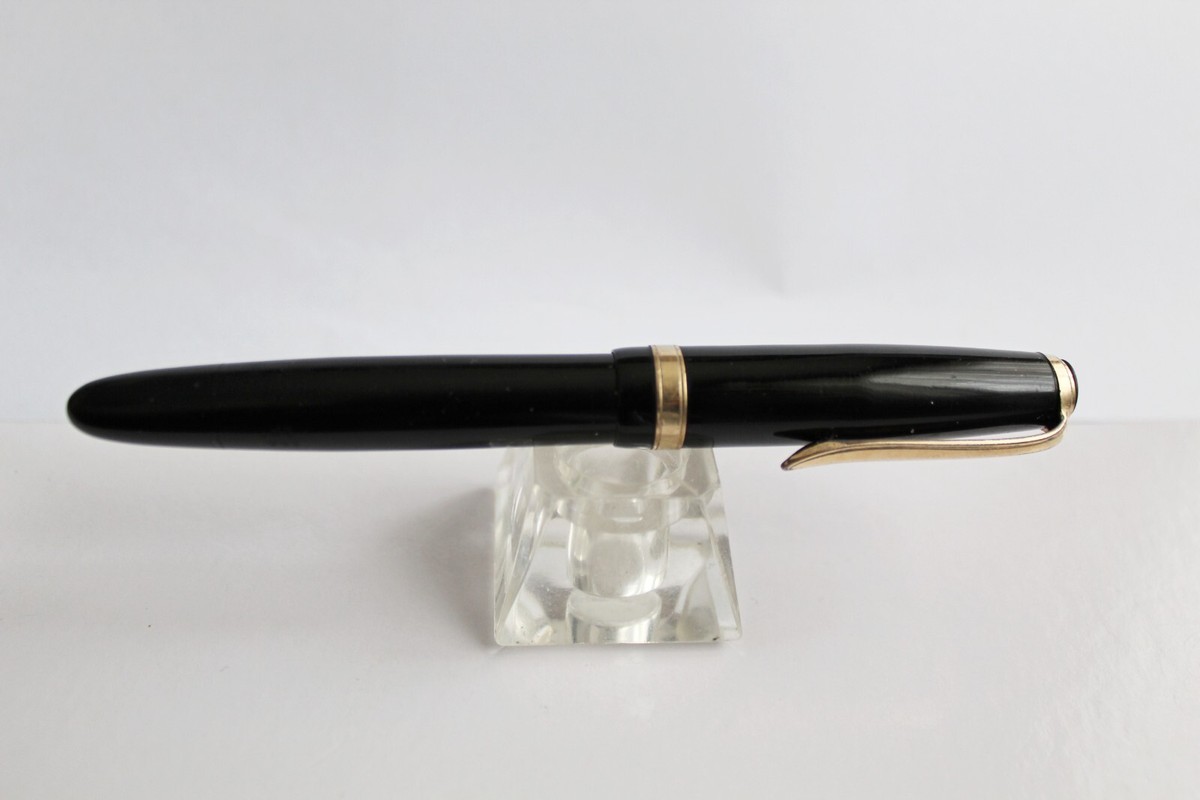 Stylo Plume Ancien Faber Castell Osmia 884M - Plume En Or 14 Carats - Vintage à Restaurer