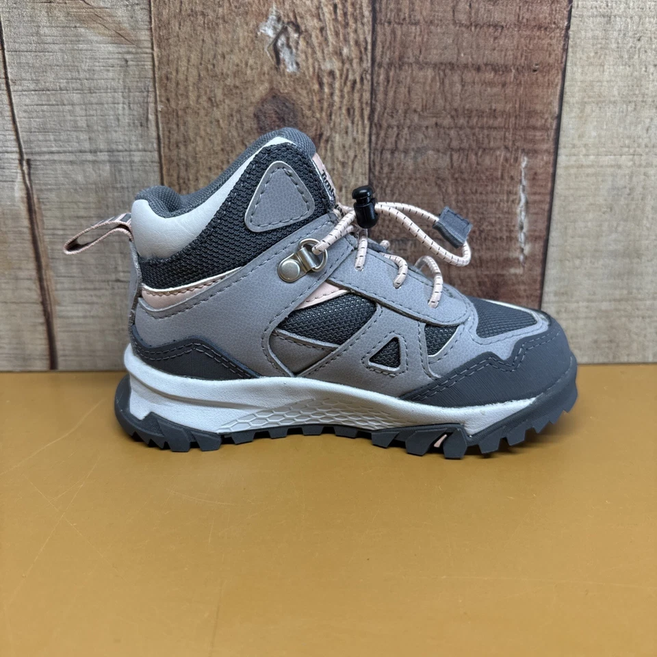 Toddler's Timberland Lincoln Peak WP Mid Hiker Boots / Grey / TB0A5RNB 085 - Image 3 of 4
