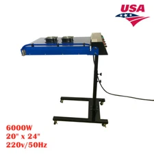 USA-20" x 24" 6000W Screen Printing Automatic IR Flash Dryer with Sensor 220V