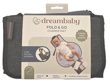 Dreambaby Fold and Go Portable Baby Changing Pad Organizer Pockets, Cushioned