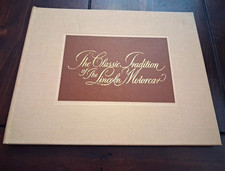 Lincoln The Classic Tradition of the Lincoln Motorcar Beige Automobile Brochure