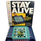 Vintage 1971 Stay Alive Game by Milton Bradley #4105 Made in USA Complete
