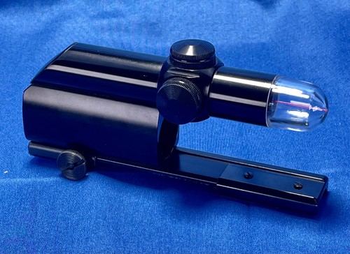 Weaver Qwik Point R-1 Red Dot Sight w/ Mounting Rail Occluded Eye Optic - Works!