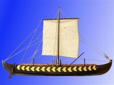 Krick COREL Gokstad Wikingerschiff 7 Jh. 1:35 Baukasten / 21206