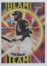 2022 Topps Stadium Club Chrome Beam Team Wave Refractor Luis Robert #BT-23 0hw6