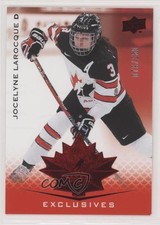 2021 Upper Deck Team Canada Juniors Exclusives 79/250 Jocelyne Larocque #62 z6b