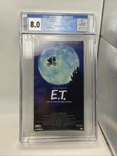 E.T. The Extra-Terrestrial 1988 VHS Sealed MCA - CGC GRADED 8.0