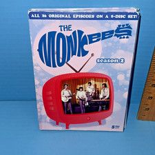 The Monkees Season 2 DVD 5 Disc Set TV Series Rhino Records 2011 OOP 26 Episodes