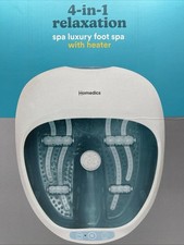 HoMedics Fußbad Massagegerät Deluxe mit Wärme & Vibration für Pediküre Gr. 47
