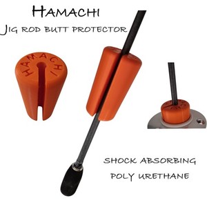 Hamachi Tackle shock absorbing ROD BLANK SAVER  Jig Spin & Bait caster rods