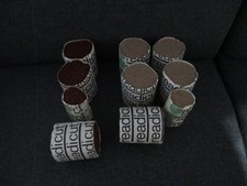 VINTAGE PRZĘDZA DO DYWANÓW READICUT/SHILLCRAFT - PARTIA 8 - WEŁNA/NYLON - PIASEK/BRĄZ