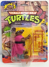Teenage Mutant Ninja Turtles Soft Head Splinter  1988  Playmates Toys New MOC