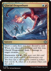 Glacial Dragonhunt #188 (Foil) Tarkir: Dragonstorm MTG