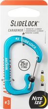 Nite Ize SlideLock Aluminum Carabiner 3 - Blue