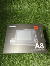 Avylet A8 Dash Cam 5K 3 Channel Wi-Fi GPS with 3" IPS Screen IR Night Vision