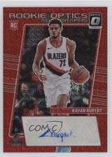2023-24 Panini Donruss Optic Rookie Optics Choice Prizm Rayan Rupert Auto 0qc1