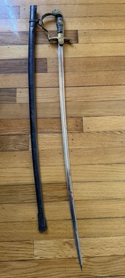 Lions Head Heer Officer Sword - Eickhorn
