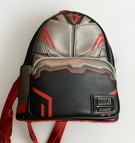 Marvel Loungefly Falcon Multicolor Mini Backpack - Very Good - See Photos