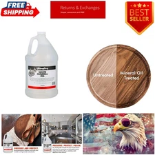 UltraPro Food Grade Mineral Oil for Lubricating and Protecting Cutting Board,...