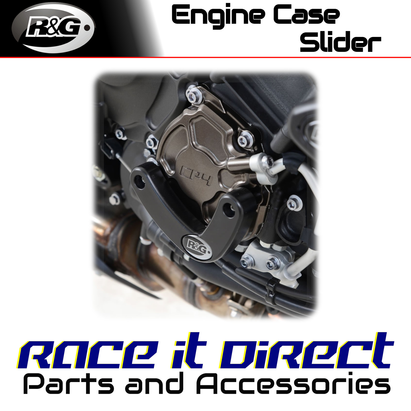 Engine Case Sliders for Yamaha MT-10 SP 2016-2026 RHS R&G