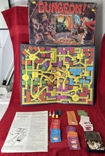 Vintage DUNGEON Fantasy Board Game Complete 1980 TSR