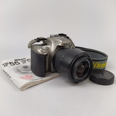 Nikon F55 Analogkamera Set mit Sigma 28-80mm Macro Objektiv | OVP & Anleitung |
