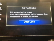 Honda CR-V Anti-Theft Radio Code Recovery | Fujitsu Ten 2015&ndash;2021 | Postal Repai