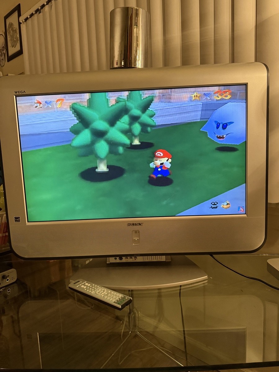 VTG Sony WEGA LCD TV HDMI Rare y2k Gaming TV television model KLV