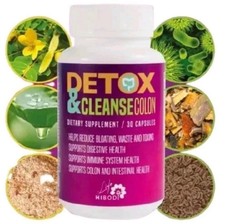 Detox  Cleanse Colon by Hibody Excellent Product-Fast Results-Brand New 