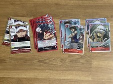 Trafalgar Law Monkey D Luffy One Piece Lot Of 11 OP14 OP14-009 OP14-013 SR R L