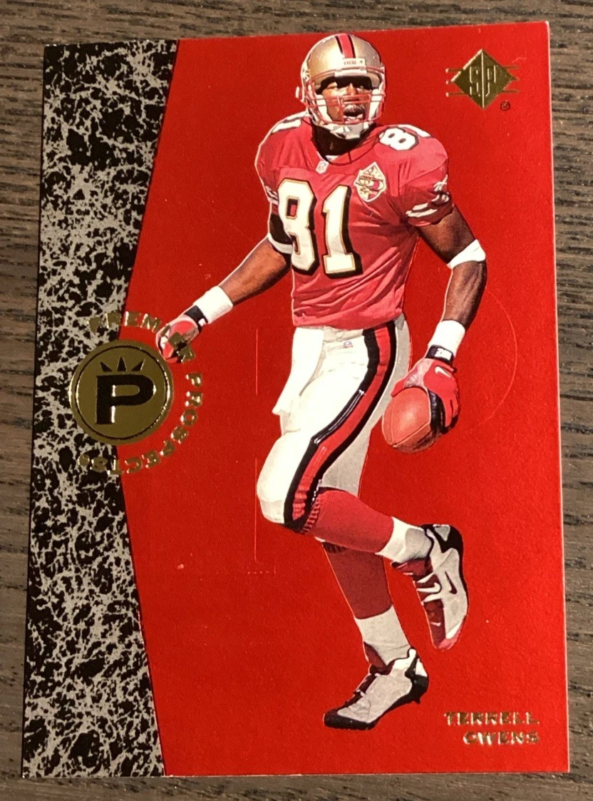 その他 UpperDeck Terrell Owens NFL 1996 Rookie 1996 SP Terrell Owens #7 for sale | eBay