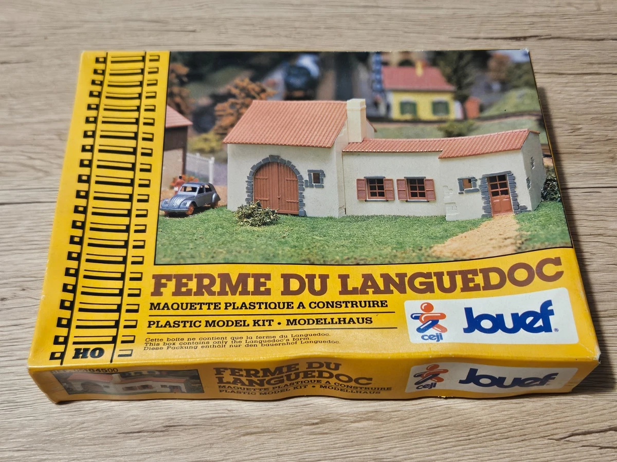 JOUEF ECHELLE HO Maquette assemblée - Ferme du Val de Loire - 1974 EUR