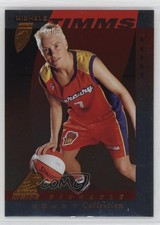 1997 Pinnacle Inside WNBA Court Collection Michele Timms #4 HOF 1e50
