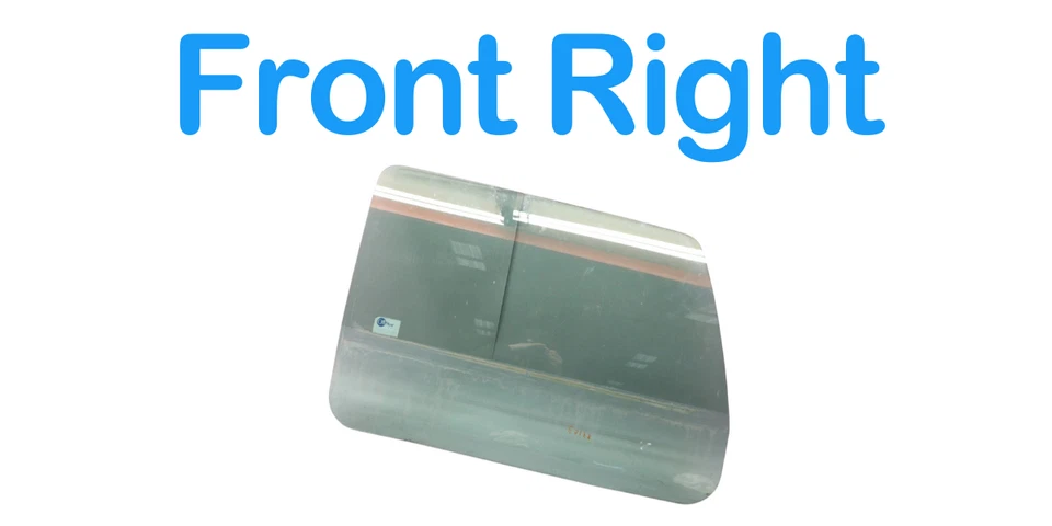 03-07 Hummer H2 Puerta delantera derecha pasajero lado ventana vidrio automático 15114961 OEM Foto 3 de 4