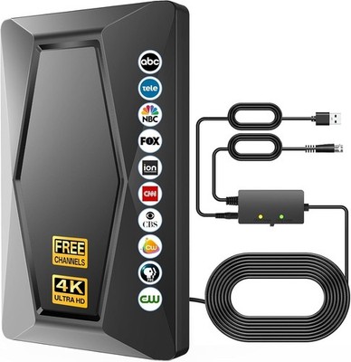 Antena de TV para Smart TV, Antena de TV digital de largo alcance