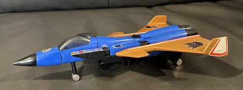 Vintage Takara Transformers G1 DIRGE Decepticon NICE Wings Landing Gear Airplane