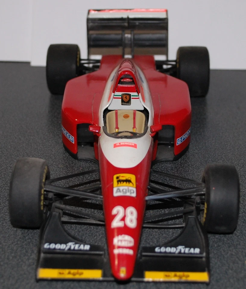 Paul's Model Art Ferrari F 93 A G. Berger-die cast 1/18 Scale model car - Image 3 of 4