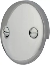 Kingston Brass DTT101 Bath Tub Overflow Plate, Polished Chrome