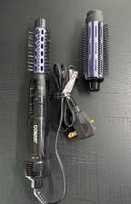 Conair Hot Air Styler 2 In 1 Volumizing Brush With Dual Attachment 1-1.5  