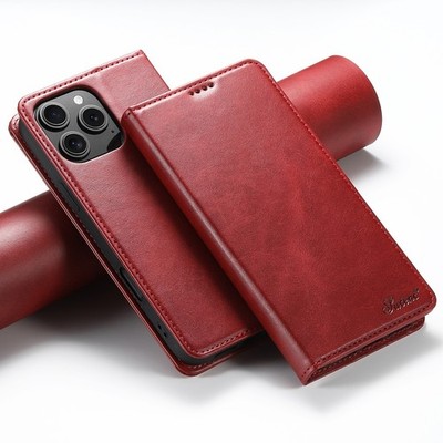 For iPhone 17 Air 16 Pro Max 11 14 13 15 12 XR XS Phone Case Leather Card Holder