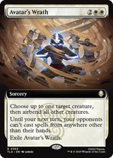 MTG Avatar's Wrath - Extended Art, NM-Mint, English Avatar: The Last Airbender