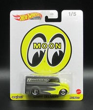 Hot Wheels PREMIUM, MOON, DAIRY DELIVERY, MOONEYES RACING TEAM, Real Riders