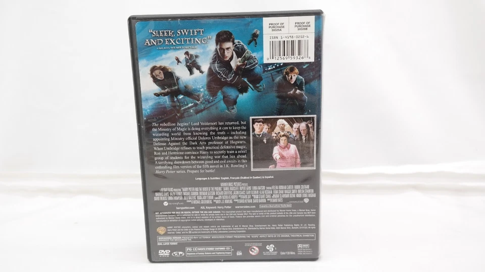 Harry Potter and the Order of the Phoenix (Widescreen Edition) DVDs - Image 2 of 4