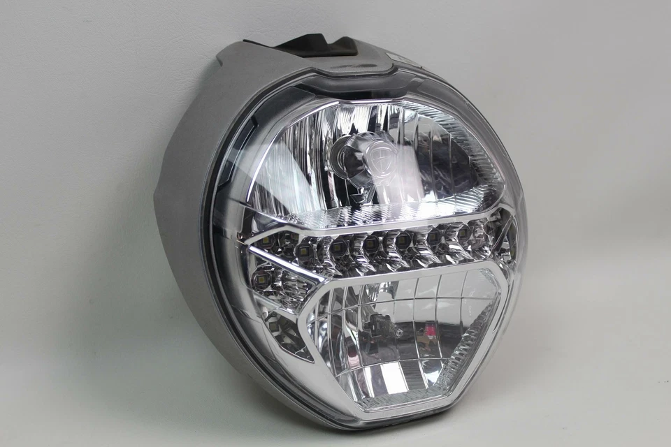 Ducati Monster 797 17-20 OEM Front Headlight Light & Support Bracket 52010391BB - Image 2 of 4