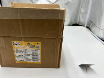 (QTY 100) Duro Dyne SAH114 1-1/4'' Dynastick Self Adhesive Insulation Hanger