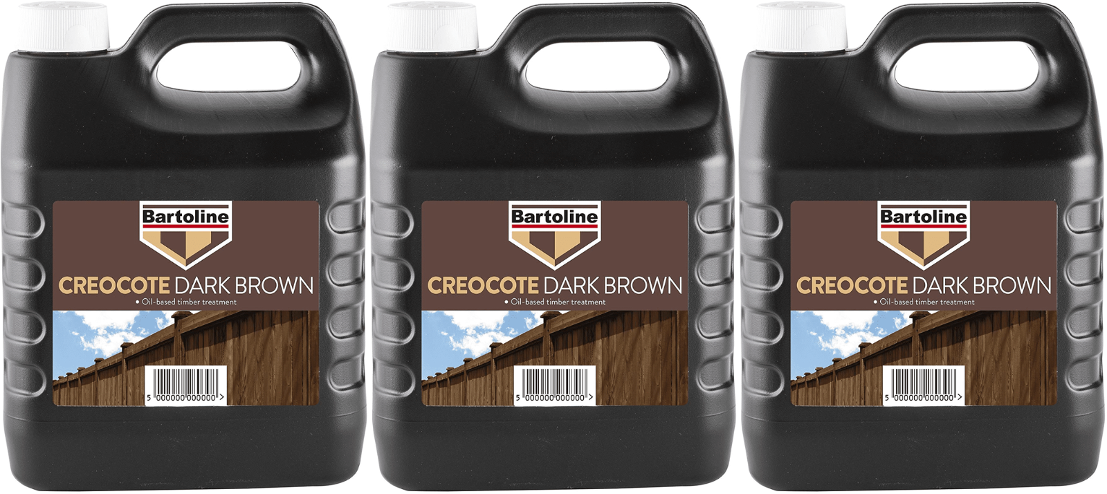 BARTOLINE CREOCOTE OIL BASED TIMBER TREATMENT CREOSOTE LIGHT & DARK